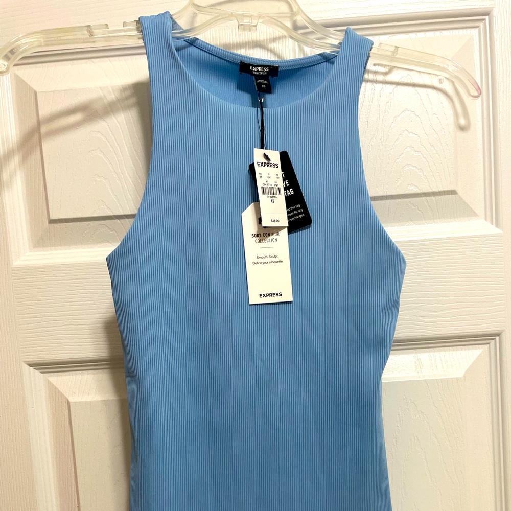 Express Body Contour High Compression bodysuit XS new with tags